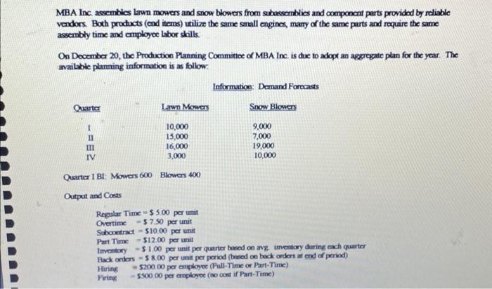  please show me all the work for question 4 please MBA