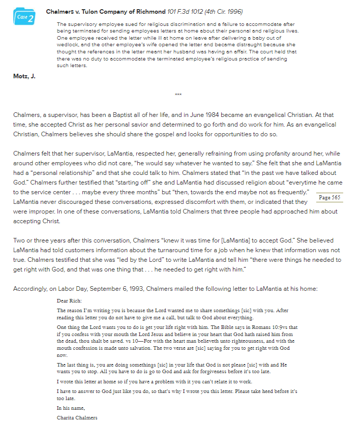 1. When does a sincerely held belief that one is called