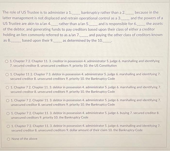 to actions of creditors is akin to the children's game of: Hide