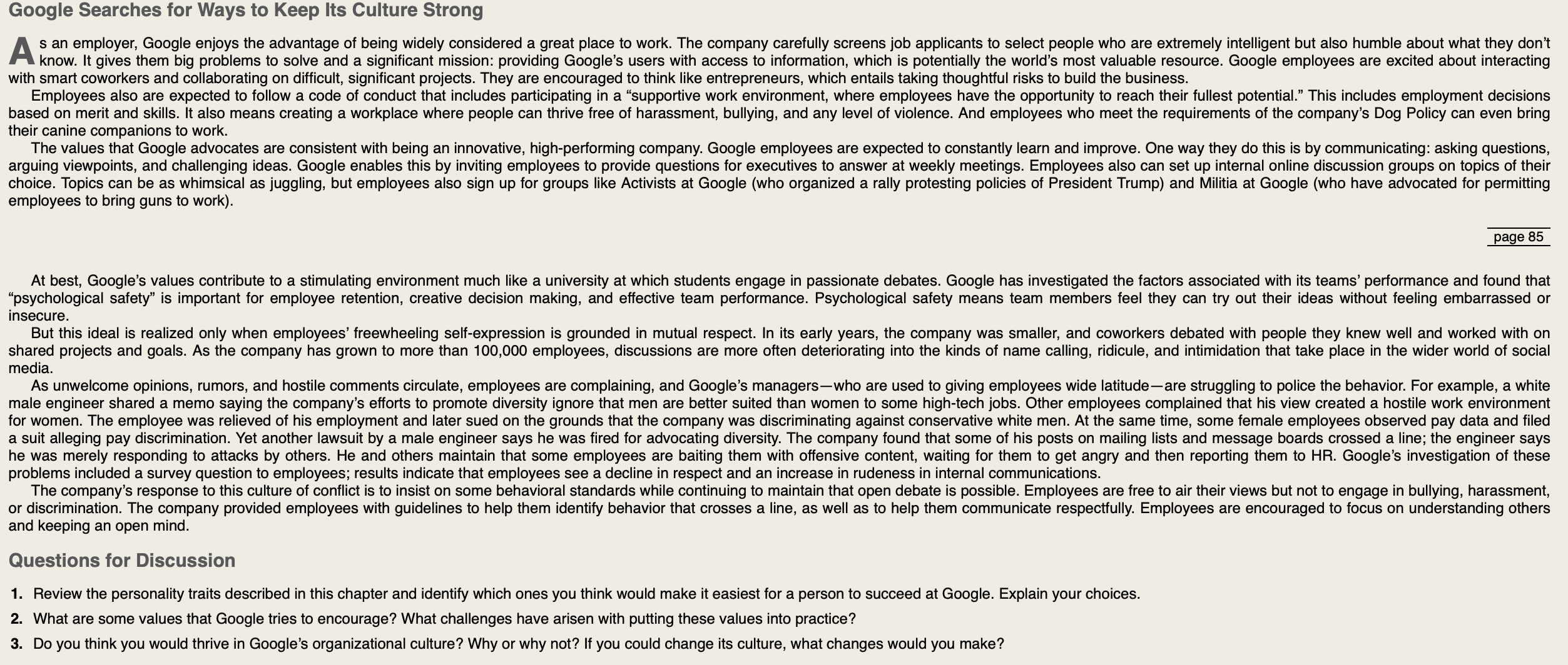  with smart coworkers and collaborating on difficult, significant projects. They are