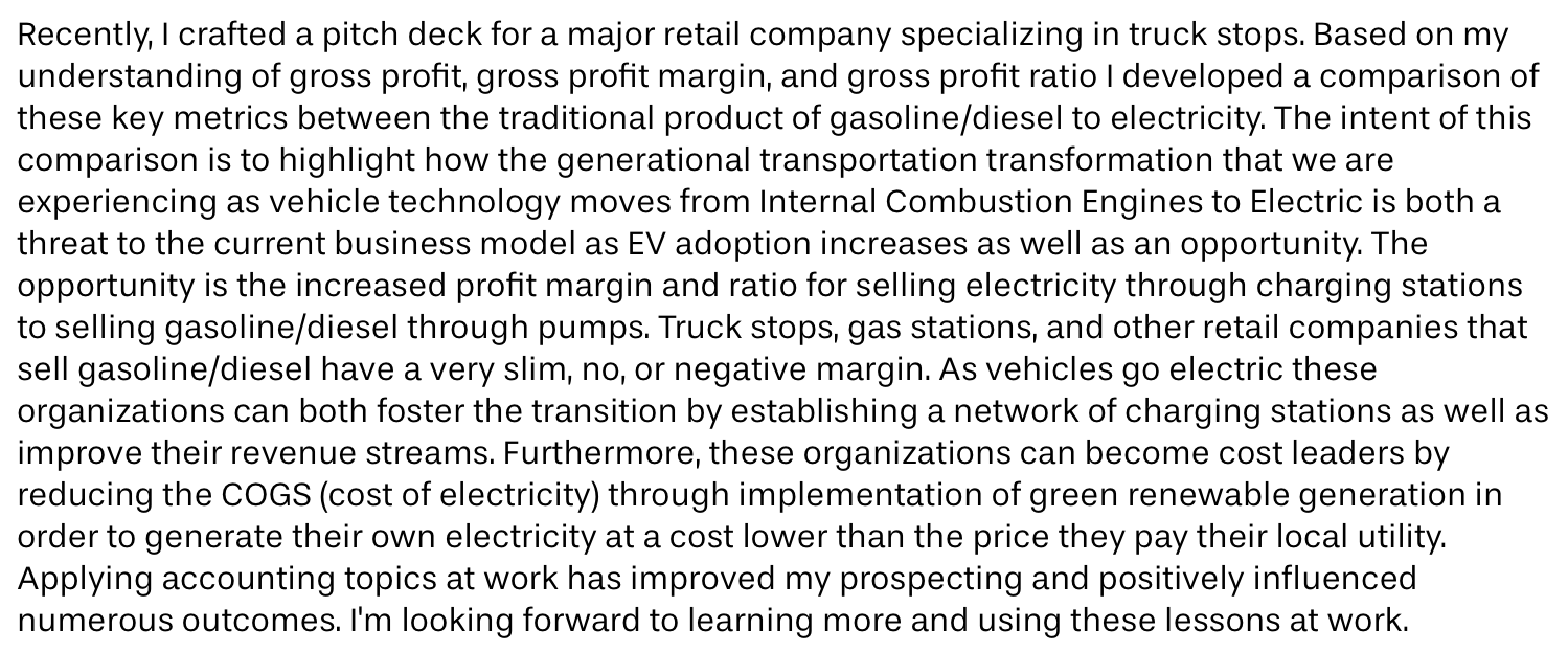 Please read the attached post, and respond to it by providing additional