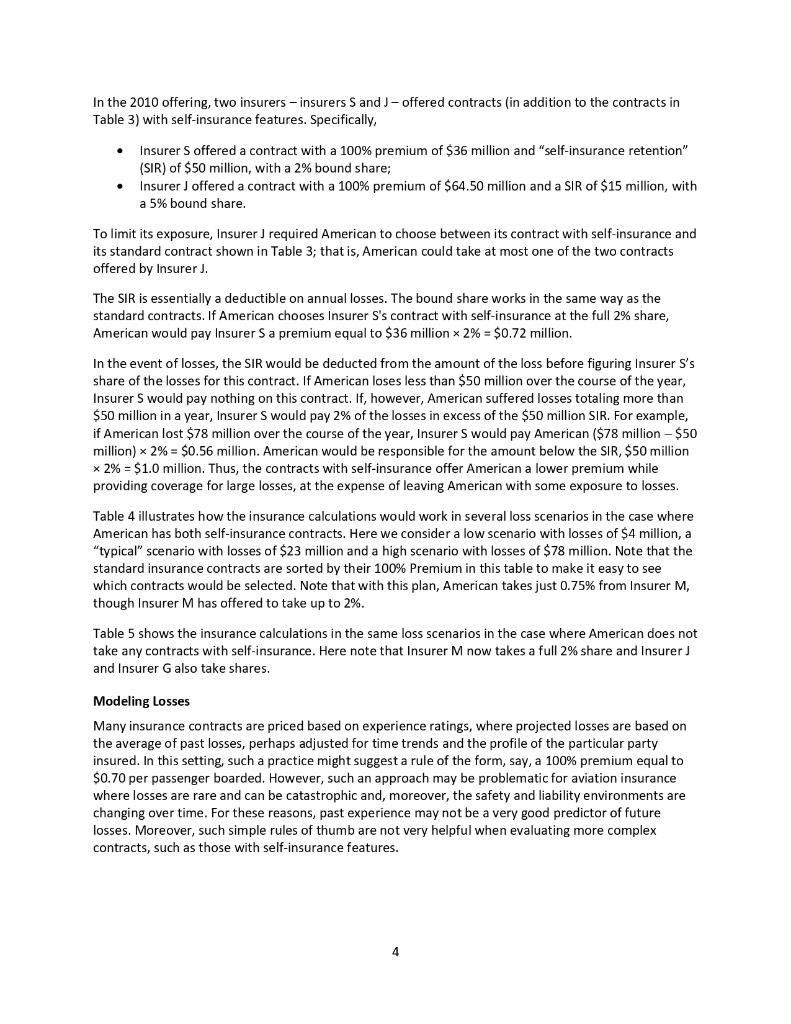 the end of the case calculate distributions for the total costs under