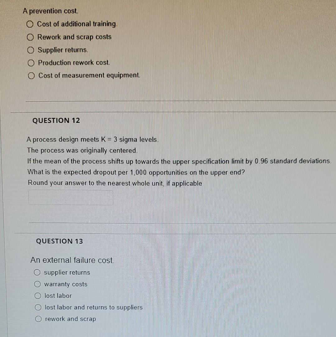 (Please don't use ChatGPT, it's incorrect.) A prevention cost. Cost of