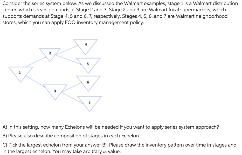 Thanks for all your help! Consider the series system below. As we