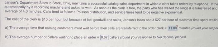 machine and asked to wait. As soon as th average of 4.0