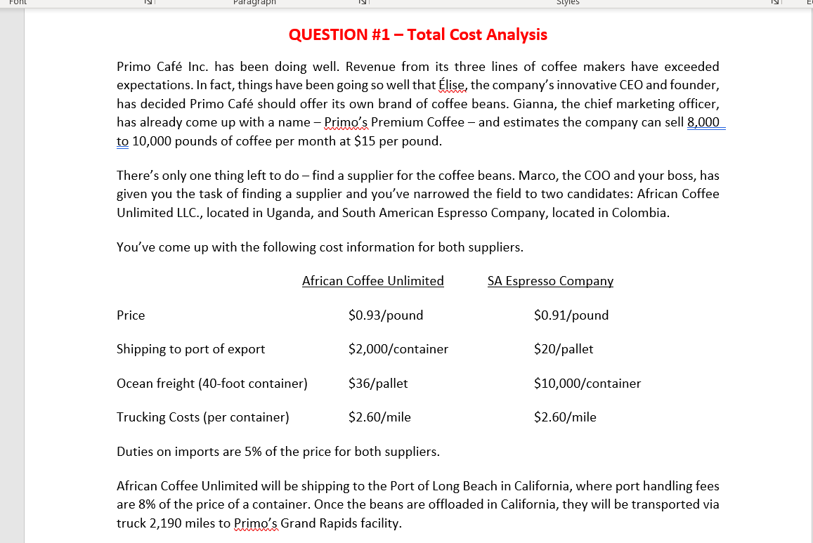 has three distinct coffee makers that it produces. The Bean Boiler is