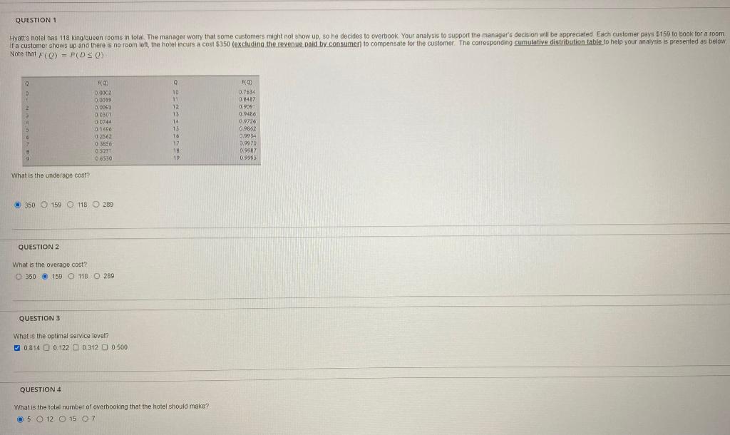  Please answer all four questions and include work, thanks!!! Note that