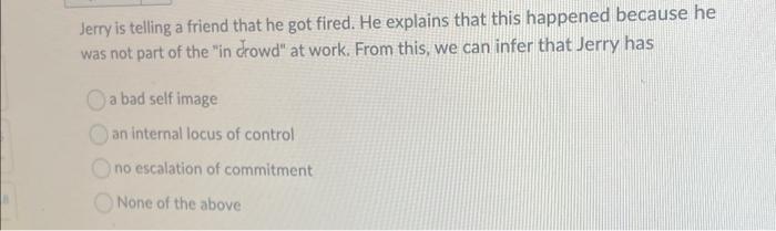 we do think In a Case of Personality There was clearly a