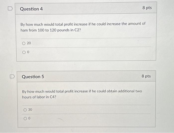 wants to determine the values of X1 and X2 to maximize total