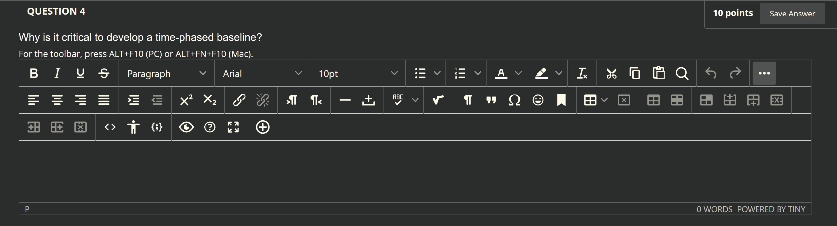 Why is it critical to develop a time-phased baseline? For the
