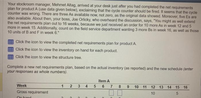 E & 4 \\ F & 5 \\ G & 1 \\