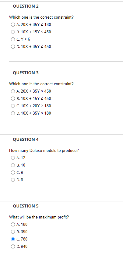 two types of lawn mowers to produce each day. One of these
