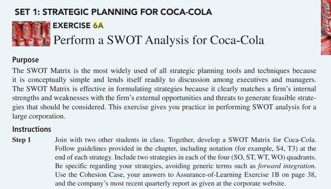 How does this SWOT Matrix help us come up with good strategies?