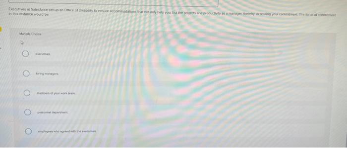 be difficult to retain them. The goal of this activily is to