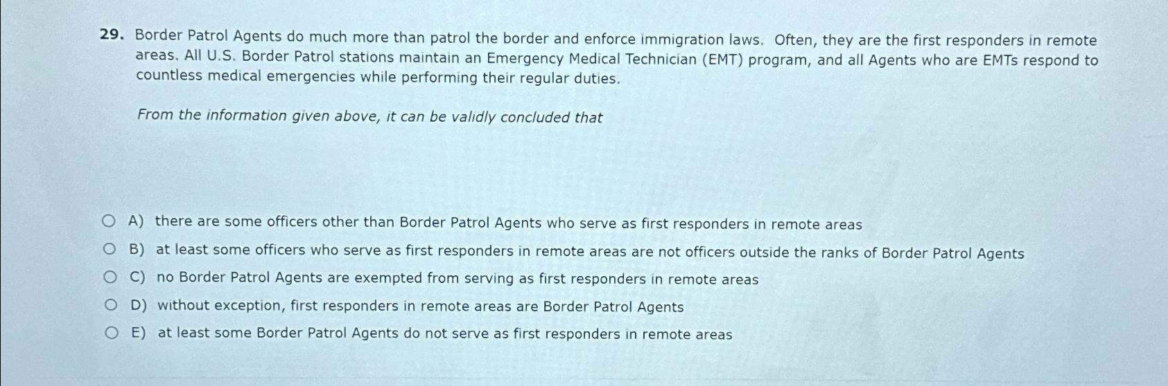  Border Patrol Agents do much more than patrol the border and