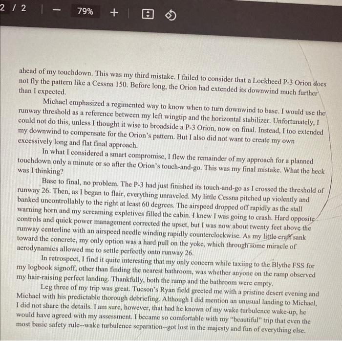 "severe clear" conditions that predominate the Arizona desert. However, even the perfect