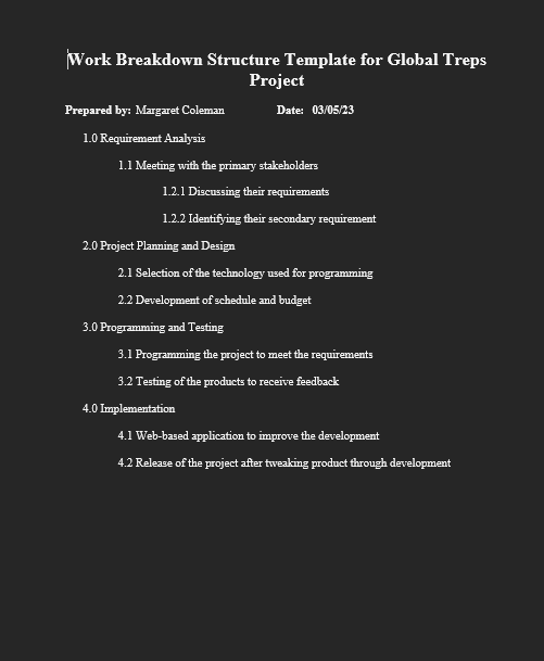 6 textbook 1 TASKS 1. Considered the following table. All estimated duration