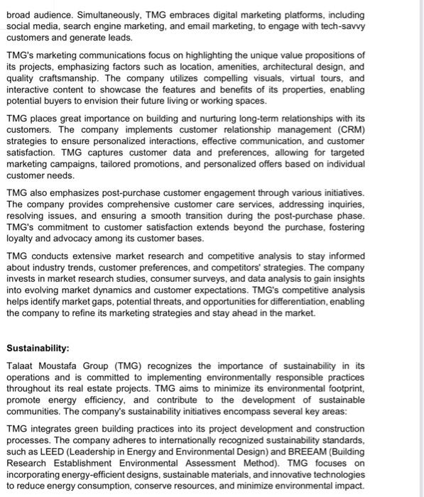 communities that integrate modern living with environmental consciousness. TMG's projects often feature