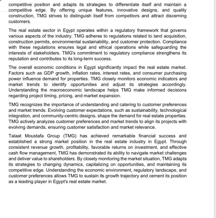 undertake large-scale projects that have transformed previously underdeveloped areas into vibrant communities.