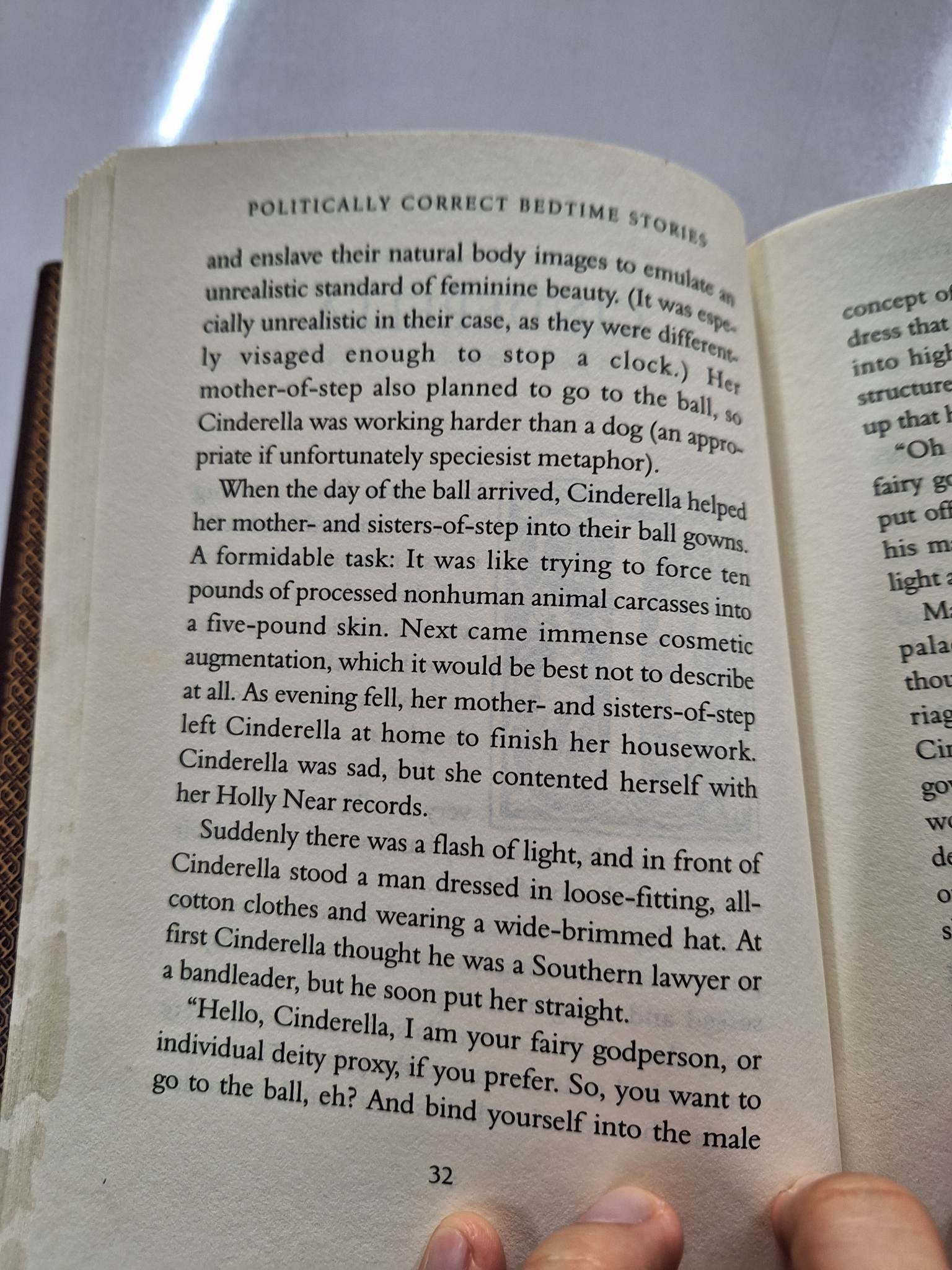 story would you say is no longer acceptable at the present time?
