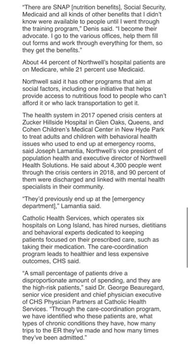 does employer based private insurance help with a hospitals profit margin: Do