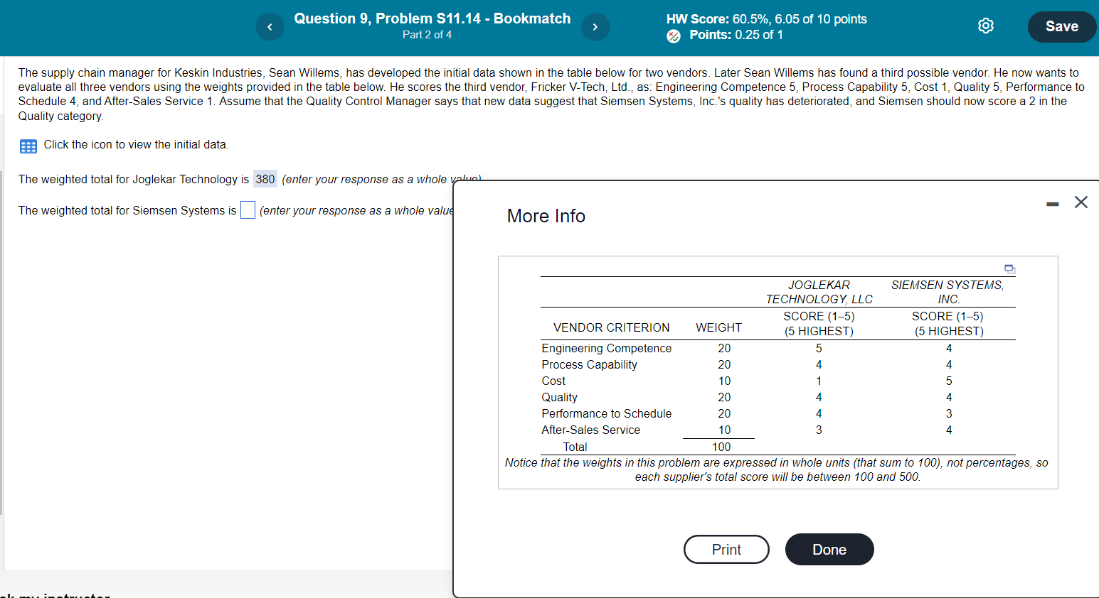 I need help with this question and Siemsen is not 390 Quality