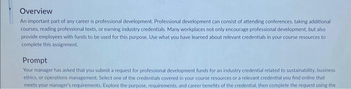 People, Planet, Profit course please include citations, so I know I where