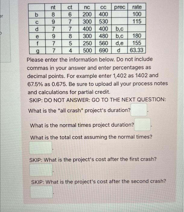  Please enter the information below. Do not include commas in your