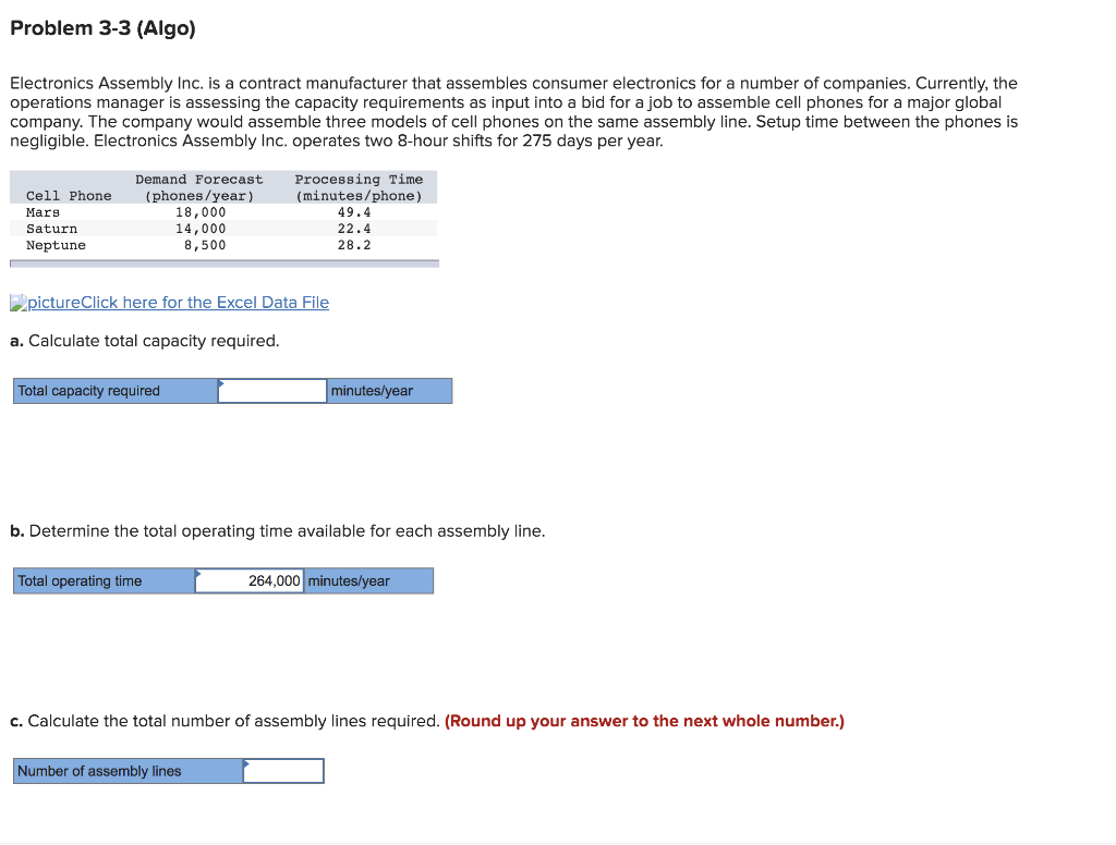  Electronics Assembly Inc. is a contract manufacturer that assembles consumer electronics