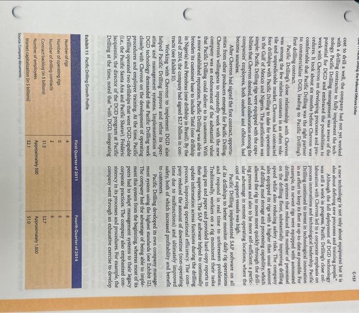 translate its efficiency gains to new pro. ducer partnets. The company's chief