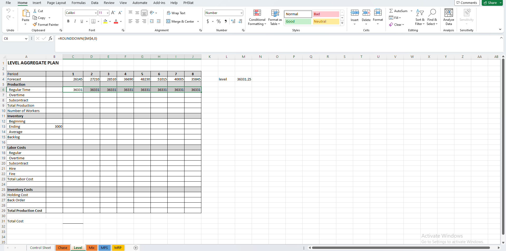 steps and formulas if possible. Thank you
