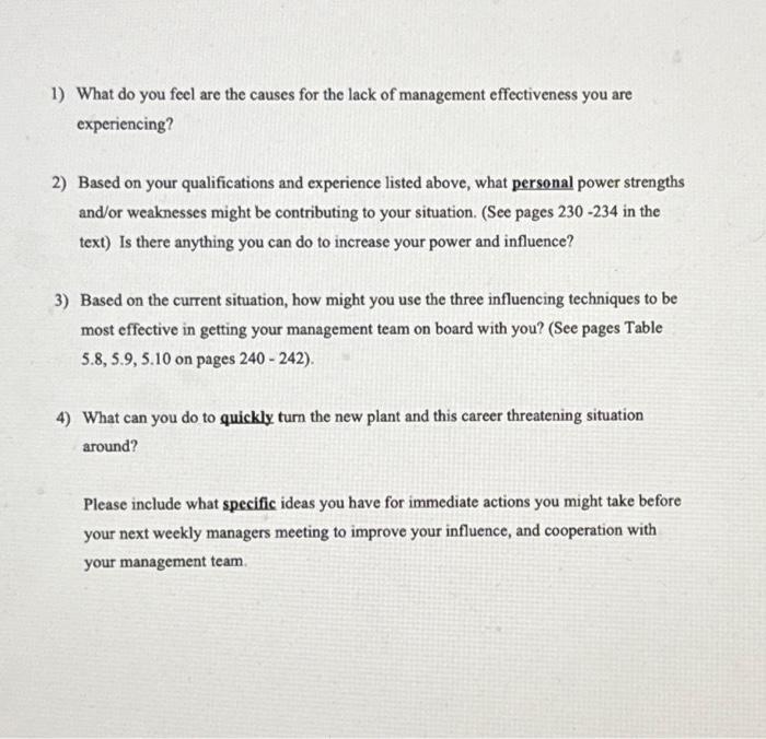 manager. You have been with the Dynica for 3.5 years as Vice
