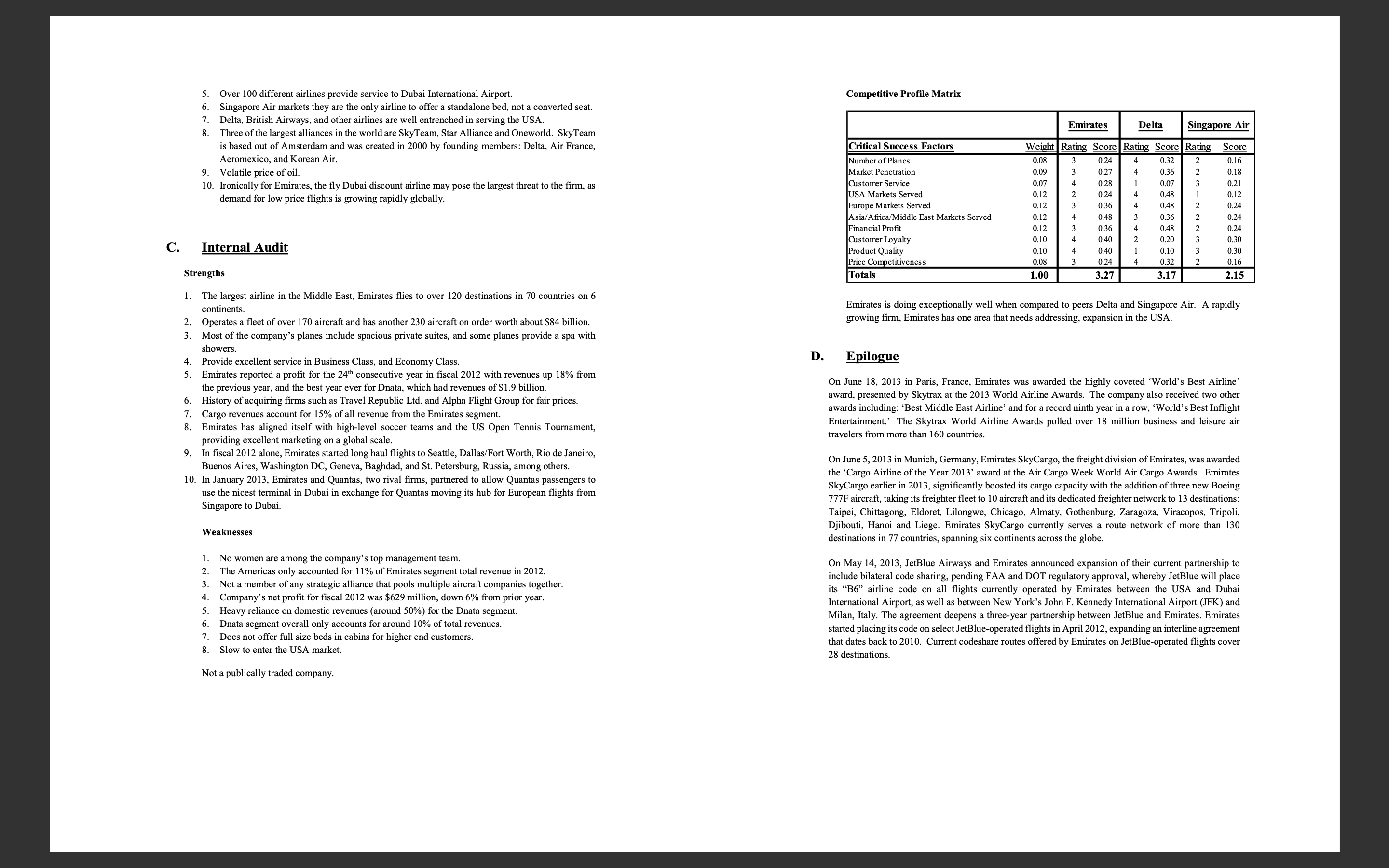a clear and concise evaluation of the claims/assertions made in the article