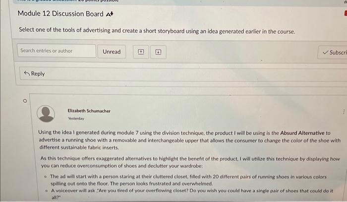 the advertising tool to create short storyboard using the Roomba Vacuum cleaner.