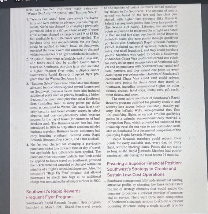 that had been profitable for 46 consecutive years (1973-2019). In 2020, Southwest