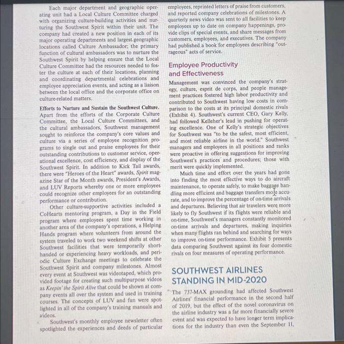 industry. It had weathered industry downturns, dramatic increases in the price of