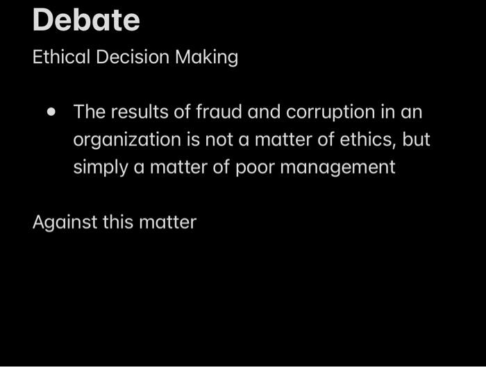  please help me with this calss debate thats the point we