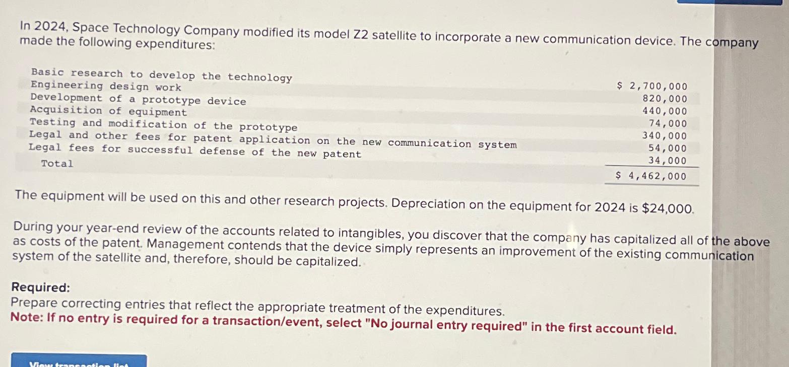  In 2024, Space Technology Company modified its model Z2 satellite to
