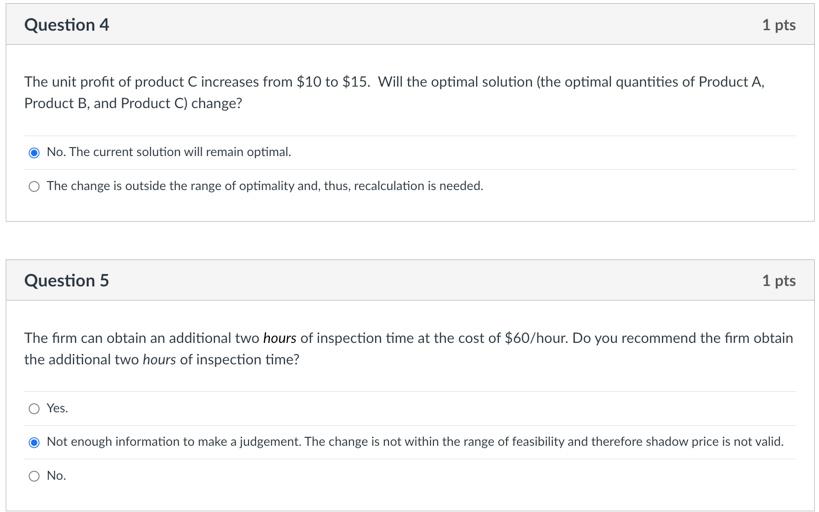 drilling) process. Product A requires 6 minutes of milling, 5 minutes of