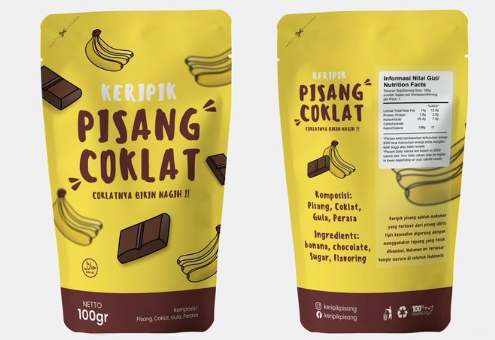 the packaging comparison before redesigning and after Long answer