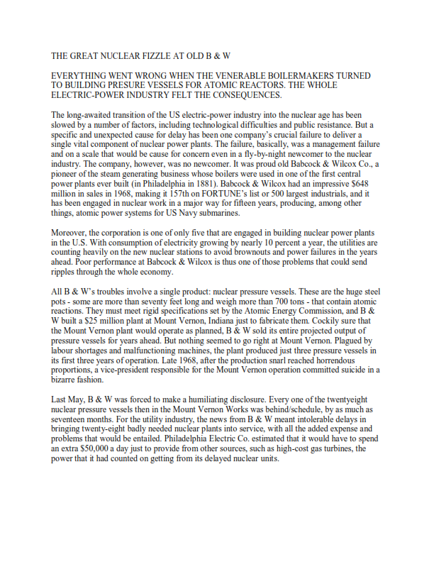 16. Is it a wise decision to have a centralized control for