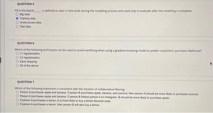  Fill in the blank: is defined as data is held aside