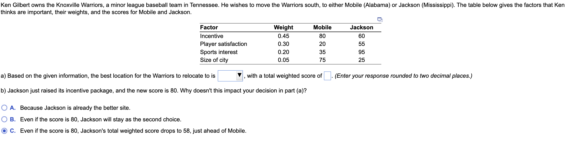 Please answer fast and accurate will give thumbs up a) Based on