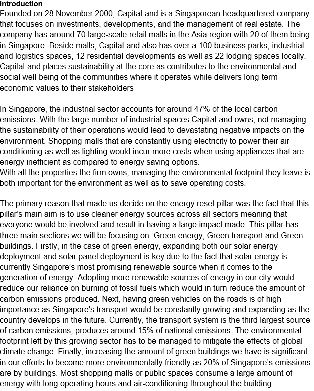 To complete the conclusion section, read the information below (about 250 to