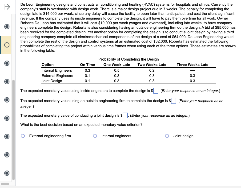 De Leon Engineering designs and constructs air conditioning and heating (HVAC) systems