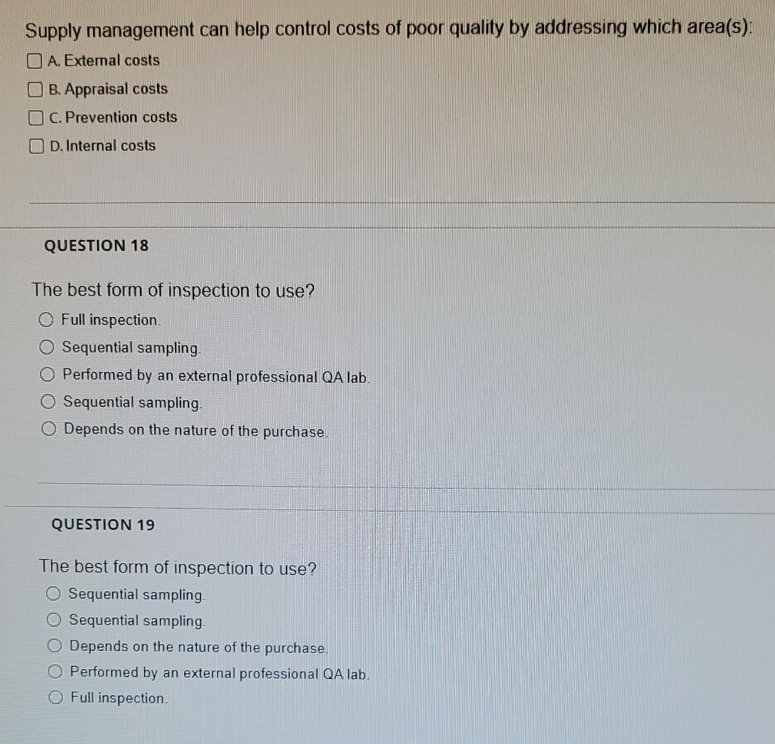 (Please don't use ChatGPT, it's incorrect) Supply management can help control