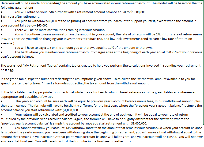 Here you will build a model for spending the amount you