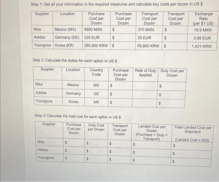 the U.S. market Scenario: It's October 15, 2022 and you are working