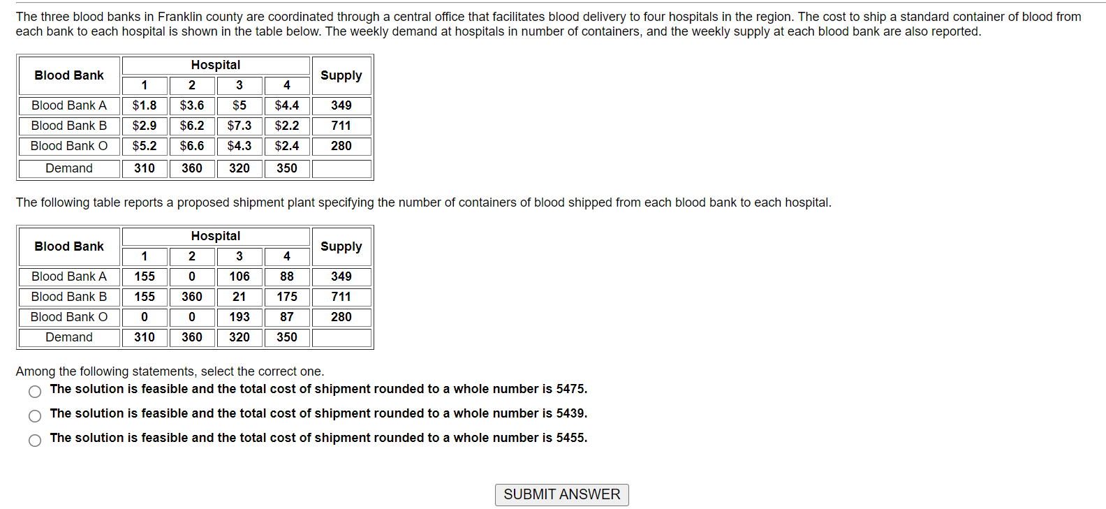 Among the following statements, select the correct one. The solution is