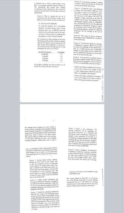  Solve the two case studies. For each, develop a memo explaining